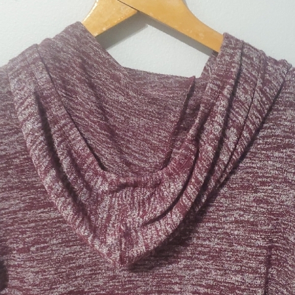 American Eagle Hoodie Size S SMALL Y2k Women's Purple Zip-Up Hoodie - Picture 3 of 6